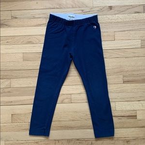 Hatley girls leggings 4t navy